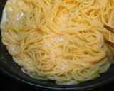 簡単♪辛子明太子のクリームパスタ♪作り方5写真