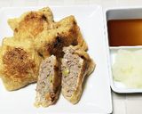 簡単！油揚げのひき肉&野菜詰め焼き。作り方6写真
