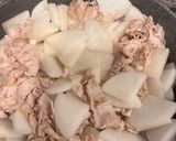 フライパンひとつで簡単、豚バラ大根作り方4写真