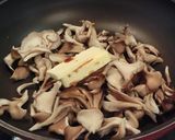 舞茸と半熟スクランブルエッグ作り方1写真