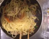 壮絶!独身男性必見!野菜たらこスパ作り方4写真