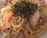 壮絶!独身男性必見!野菜たらこスパ作り方6写真