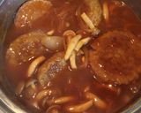 大人の♡煮込みハンバーグソース！作り方9写真