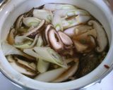筍 椎茸 挽き肉の ピリ辛 中華餡かけ♪作り方3写真