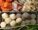 たっぷり野菜!我が家の粕汁白味噌仕立て作り方1写真