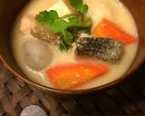 たっぷり野菜!我が家の粕汁白味噌仕立て作り方4写真