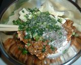 納豆明太チーズ春巻き作り方1写真