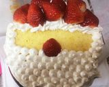 ☆サンタケーキ☆ 冷やしてもふわふわ作り方16写真