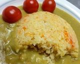 爽やか！炊飯器でトマトのガーリックライス作り方9写真