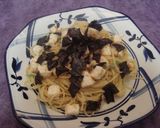 豆腐＆明太子の和風パスタ作り方5写真