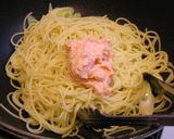 簡単で美味しい！和風たらこスパゲティ♪作り方4写真