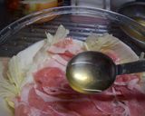 白菜と豚薄切り肉の重ね蒸し作り方3写真