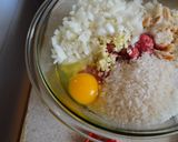 お米入りミートボールのスープ作り方1写真