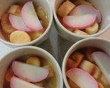 ミートボール入♪お麩とオイソの春色茶碗蒸作り方8写真