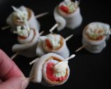 お弁当に＊紅生姜のちくわ巻き～たこ焼き風作り方3写真