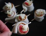 お弁当に＊紅生姜のちくわ巻き～たこ焼き風作り方3写真