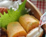 手毬麩消費★冷凍OKのカラフル卵焼き♡作り方5写真