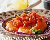 ＊キムチで簡単♪海老のアラビアータ風＊作り方5写真