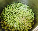青豆入りの玄米ご飯を圧力鍋で♬作り方2写真