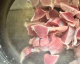 ニラだれにつけるだけ！美味しい砂肝😋作り方3写真