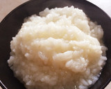おなかにやさしい♪圧力鍋でとろ〜りおかゆ作り方4写真