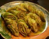 ♪豚薄切り肉とキャベツのくるくる巻き♪作り方5写真