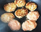 冷凍豆腐照り焼きハンバーグ作り方3写真