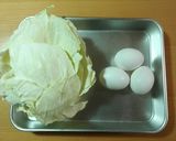 ふわシャキ食感！卵とキャベツの炒めもの作り方1写真