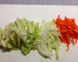 残り野菜をお片付け 朝のベジオム作り方2写真