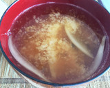 簡単☆玉ねぎとわかめのお味噌汁作り方5写真
