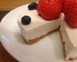 水切りヨーグルトのレアチーズケーキ作り方11写真