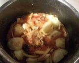 サバ水煮缶でイタリアン？里芋のトマト煮作り方3写真