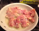 オレンジ バルサミコ酢 チキン作り方2写真