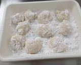 レンジ1回☆簡単マンゴークリーム大福作り方9写真