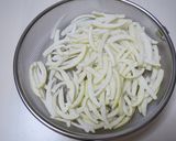大根の皮の切り干し大根作り方3写真