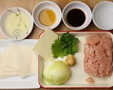 簡単チーズ入☆チキンシューマイ！お弁当に作り方1写真