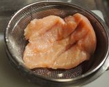 ダイエット！柔らか鶏ムネのレモン塩蒸し鳥作り方4写真