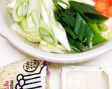 辛ラーメンで簡単で美味しい味噌キムチ鍋♪作り方2写真