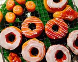 人参ドーナツ☆レモングレーズがけhb使用作り方7写真