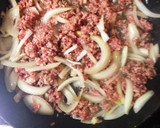 簡単大根とトマト挽肉炒め作り方3写真