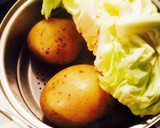 蒸し野菜の付け合わせを美味しく頂く方法♪作り方1写真