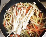 大根の皮のきんぴら風作り方4写真