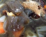 ピンクなると主役根菜煮(^_^)v作り方2写真