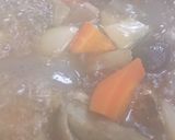 ピンクなると主役根菜煮(^_^)v作り方3写真