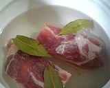 はちみつオレンジソースでさっぱりゆで豚作り方1写真
