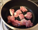 田舎風 根菜と鶏肉のデミグラスソース煮作り方3写真