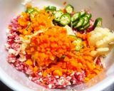 えのきとオクラ♡ハンバーグ作り方4写真