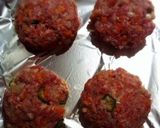 えのきとオクラ♡ハンバーグ作り方6写真