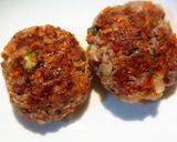 えのきとオクラ♡ハンバーグ作り方7写真