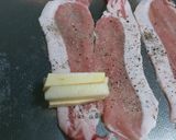 りんごサツマイモ豚肉ロールトマトソース煮作り方3写真